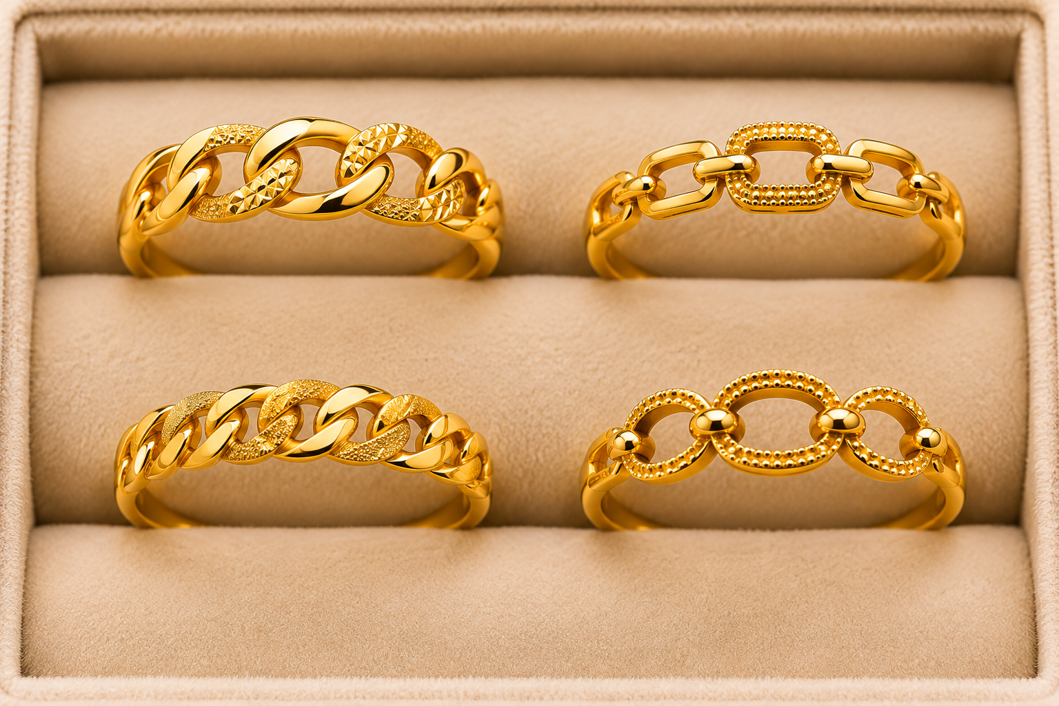 Rings at Sapthagiri Jewellery Works